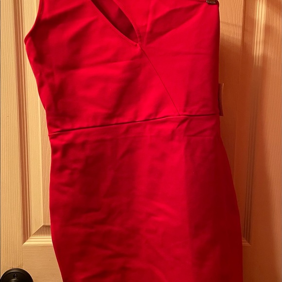 NWT Superdown Nava Asymmetrical Mini Dress in Hot Pink, M - Picture 4 of 12